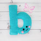 Alphabet Letter b Lower Case Kawaii Cuddler® Crochet Pattern