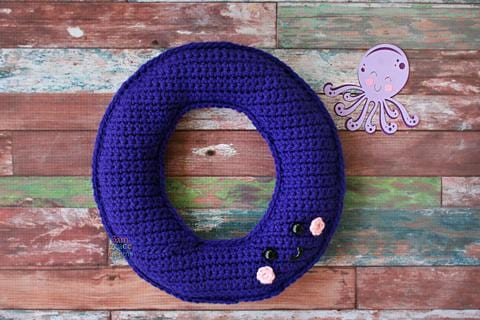 Alphabet Letter O Upper Case Kawaii Cuddler® Crochet Pattern