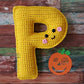 Alphabet Letter P Upper Case Kawaii Cuddler® Crochet Pattern