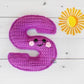Alphabet Letter s Lower Case Kawaii Cuddler® Crochet Pattern