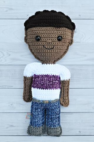 Little Boy Doll Kawaii Cuddler® Crochet Pattern