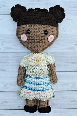 Little Girl Doll Kawaii Cuddler® Crochet Pattern