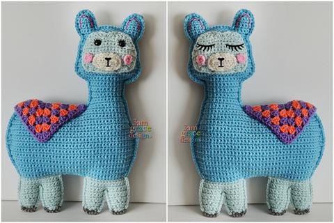 Llama Kawaii Cuddler® Crochet Pattern