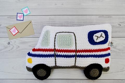 Mail Truck Kawaii Cuddler® Crochet Pattern