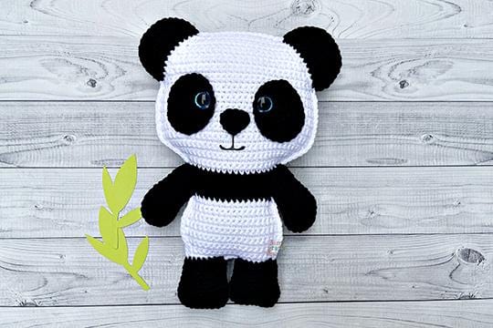 Panda Bear Kawaii Cuddler® Crochet Pattern