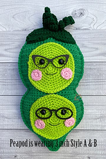 Glasses For Crochet/Knit Amigurumi - Set of 6