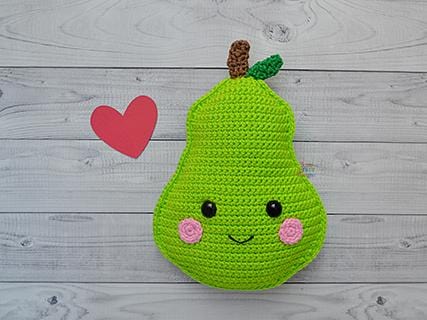 Pear Kawaii Cuddler® Crochet Pattern