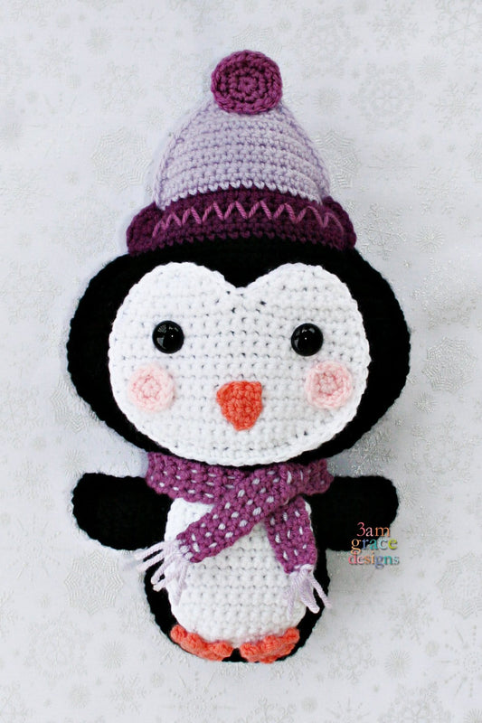 Penguin Kawaii Cuddler® Crochet Pattern