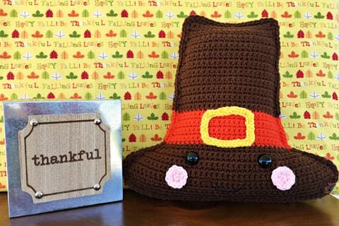 Pilgrim Hat Kawaii Cuddler® Crochet Pattern