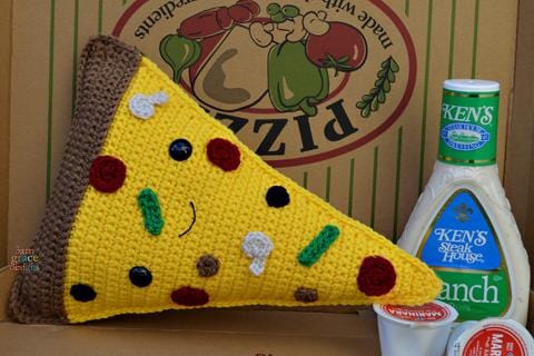 Pizza Kawaii Cuddler® Crochet Pattern