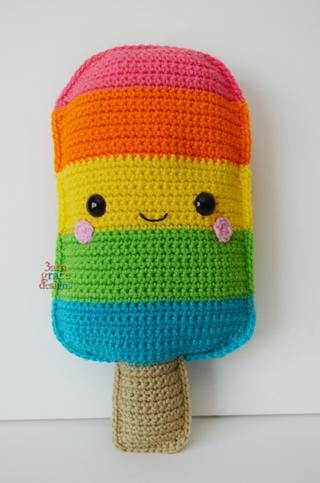 Popsicle Kawaii Cuddler® Crochet Pattern