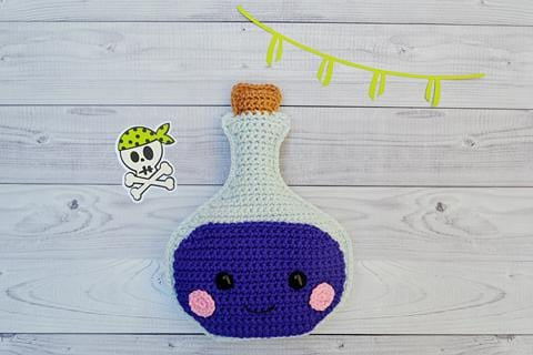 Potion Bottle Kawaii Cuddler® Crochet Pattern