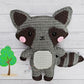 Raccoon Kawaii Cuddler® Crochet Pattern