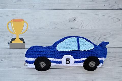 Race Car Kawaii Cuddler® Crochet Pattern
