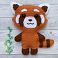 Red Panda Kawaii Cuddler® Crochet Pattern