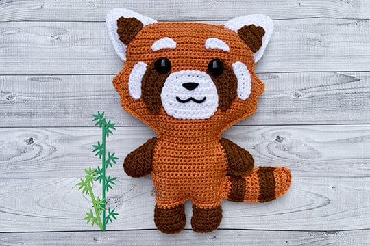 Red Panda Kawaii Cuddler® Crochet Pattern