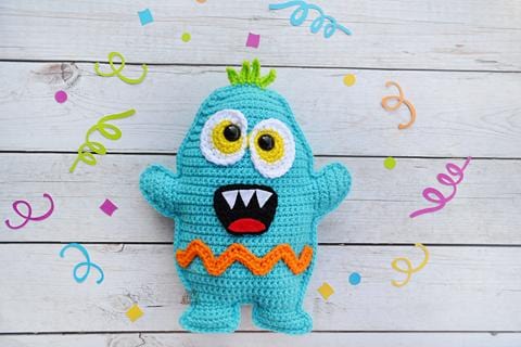 Scary Monster Kawaii Cuddler® Crochet Pattern