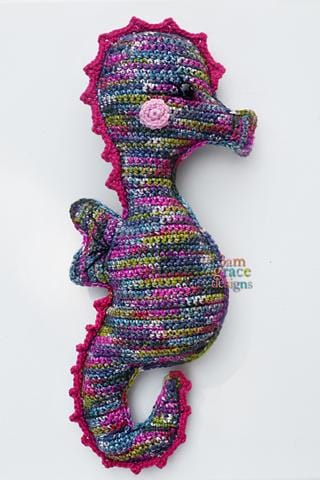 Seahorse Kawaii Cuddler® Crochet Pattern