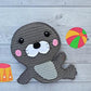 Seal Kawaii Cuddler® Crochet Pattern