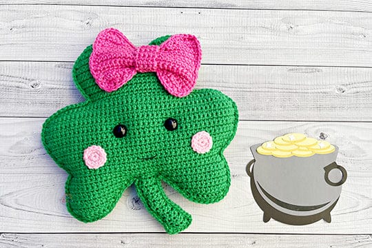 Shamrock Kawaii Cuddler® Crochet Pattern