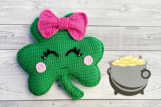 Shamrock Kawaii Cuddler® Crochet Pattern