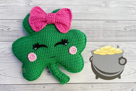 Shamrock Kawaii Cuddler® Crochet Pattern