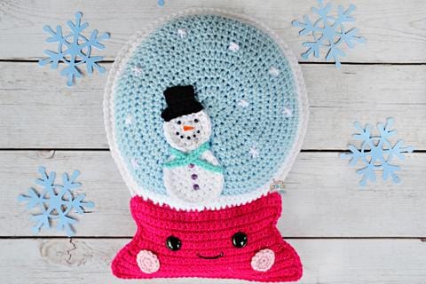 Snow Globe Kawaii Cuddler® Crochet Pattern