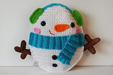 Snowman Kawaii Cuddler® Crochet Pattern