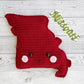 State of Missouri Kawaii Cuddler® Crochet Pattern