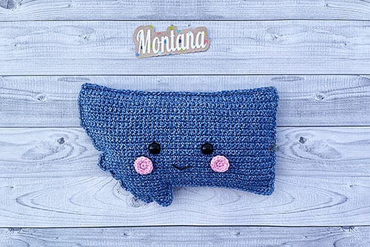 State of Montana Kawaii Cuddler® Crochet Pattern