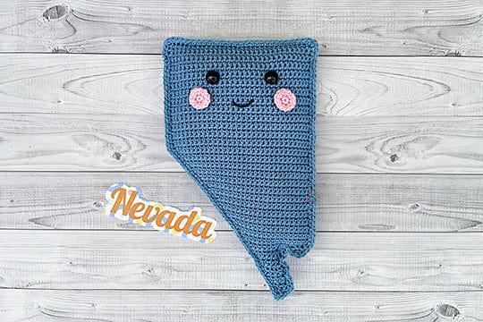 State of Nevada Kawaii Cuddler® Crochet Pattern