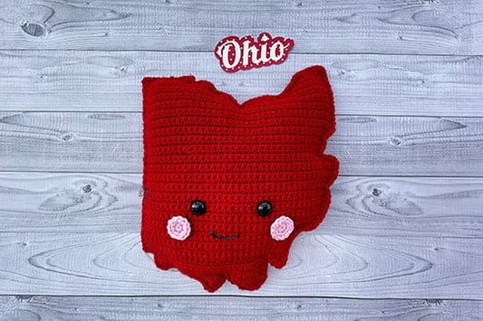 State of Ohio Kawaii Cuddler® Crochet Pattern