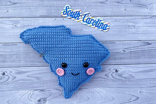 State of South Carolina Kawaii Cuddler® Crochet Pattern