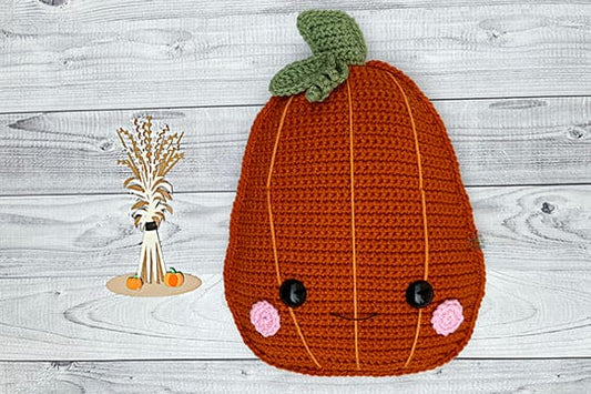 Tall Pumpkin Kawaii Cuddler® Crochet Pattern