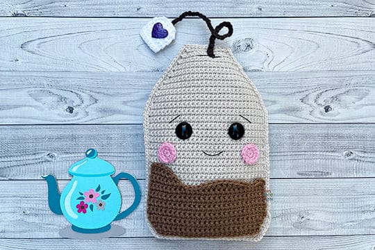 Tea Bag Kawaii Cuddler® Crochet Pattern