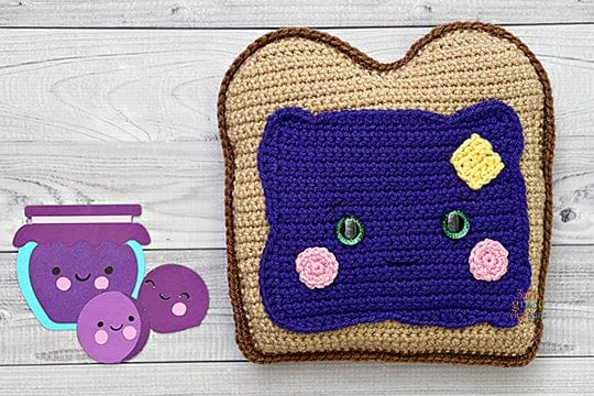 Toast Kawaii Cuddler® Crochet Pattern