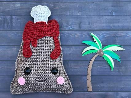 Volcano Kawaii Cuddler® Crochet Pattern
