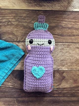Water Bottle Kawaii Cuddler® Crochet Pattern