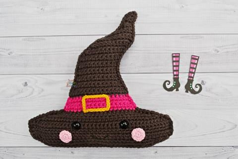 Witch Hat Kawaii Cuddler® Crochet Pattern